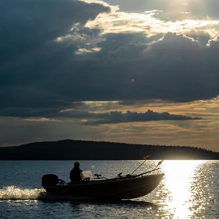 Chalet Loue Island - A True Finnish Experience Inari